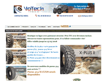 Tablet Screenshot of pneu-4x4.fr